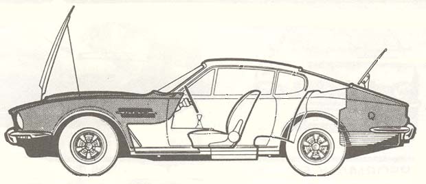  Aston Martin history production Aston Martin V8 